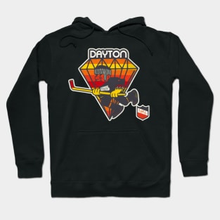 Defunct Dayton Gems IHL Hockey Hoodie